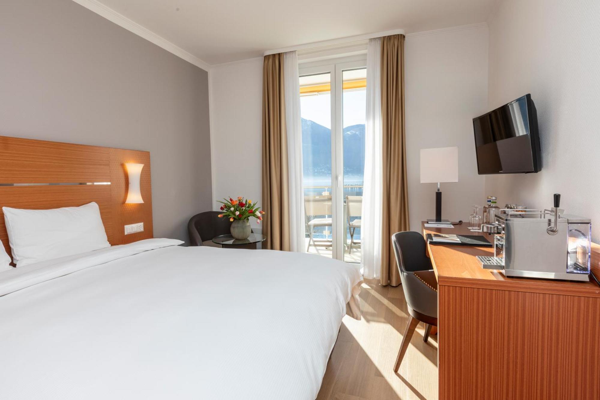Hotel La Palma Au Lac Muralto Pokoj fotografie