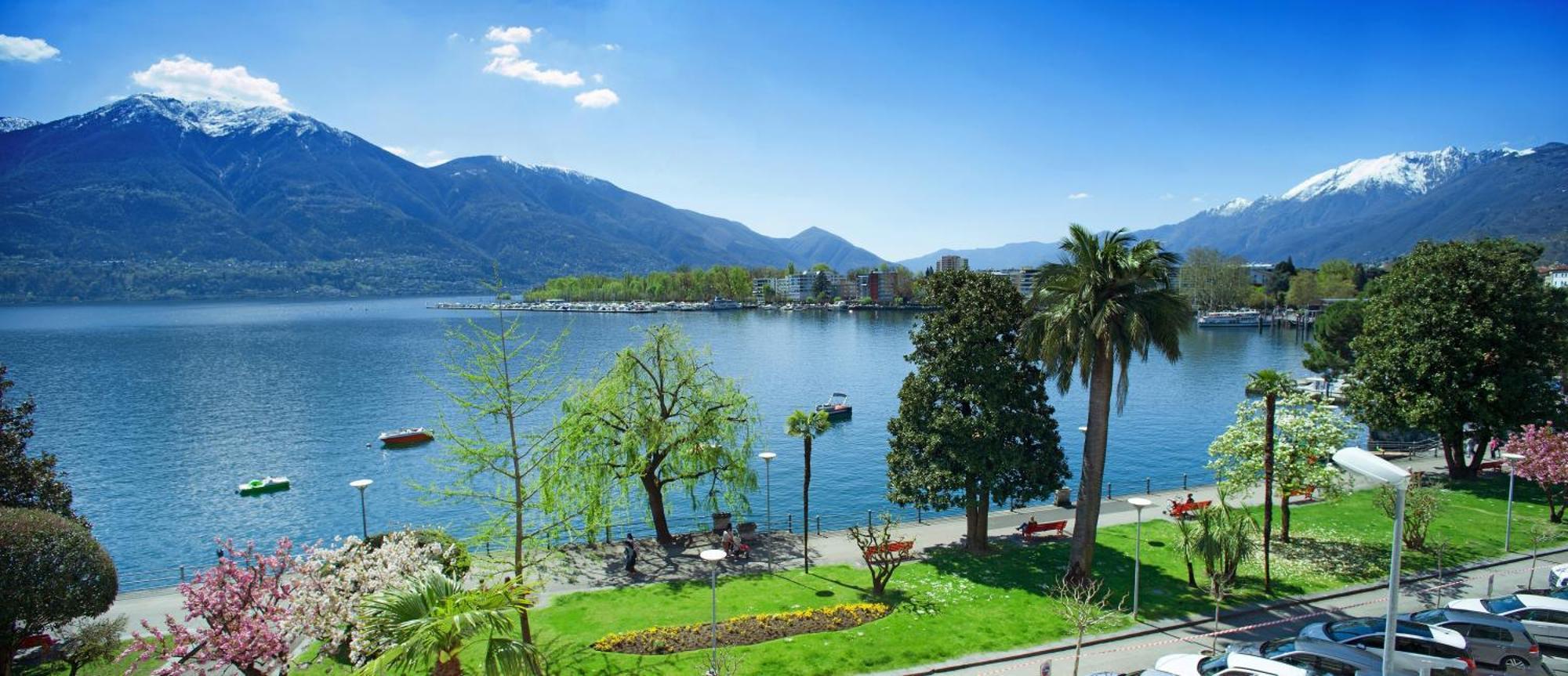 Hotel La Palma Au Lac Muralto Exteriér fotografie