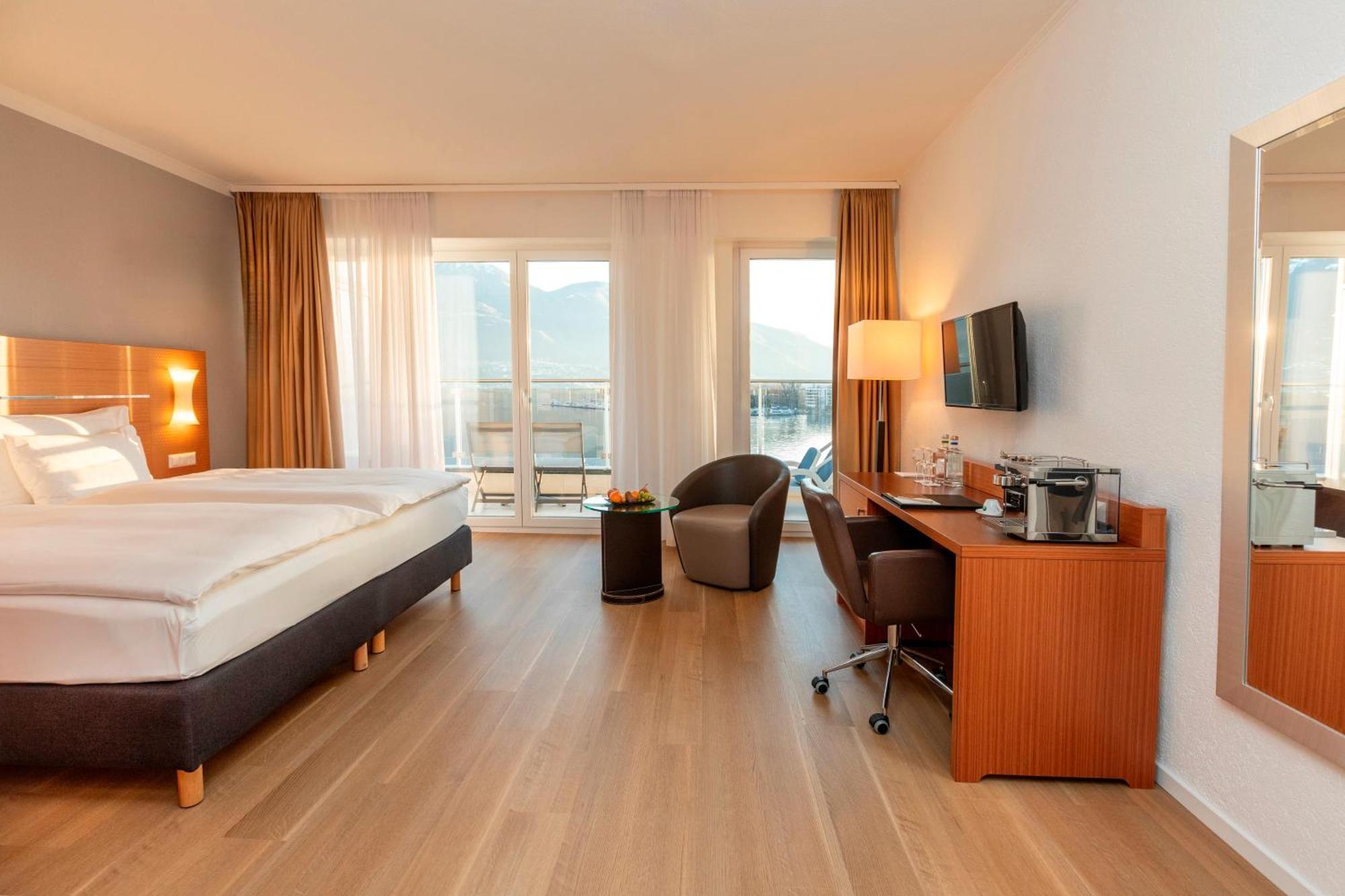 Hotel La Palma Au Lac Muralto Exteriér fotografie